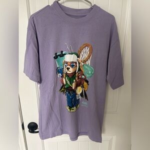 NWOT Market Hikjng Bear tee M